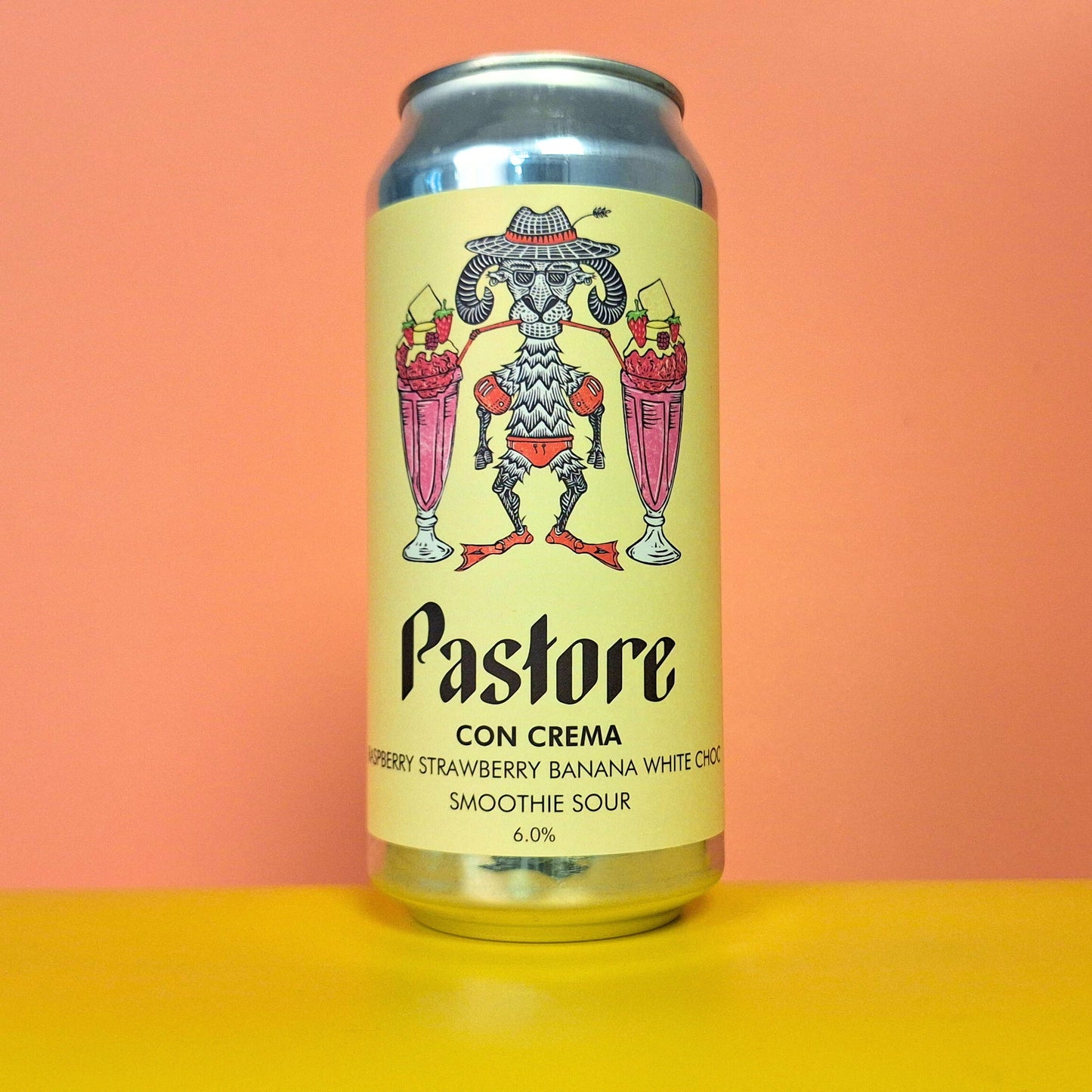 Con Crema - Raspberry, Strawberry, Banana, White Chocolate